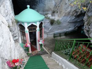 Un sanctuaire bektashi à Krujë au nord de Tirana Crédits photo : Hélène Legay